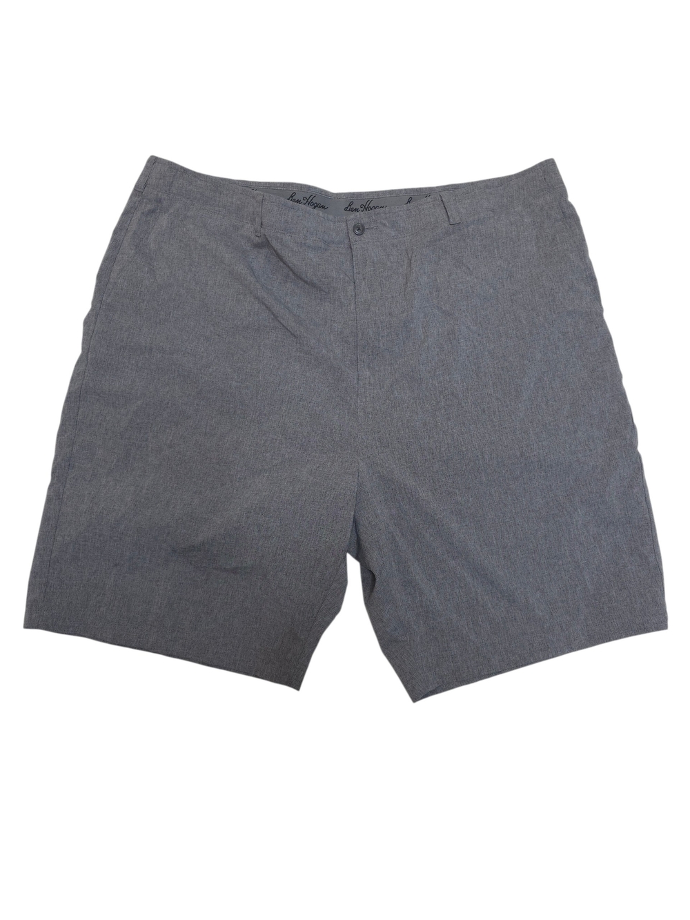 Ben Hogan Men's Charcoal Gray Flat-Front Shorts